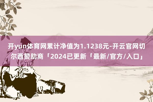 开yun体育网累计净值为1.1238元-开云官网切尔西赞助商「2024已更新「最新/官方/入口」